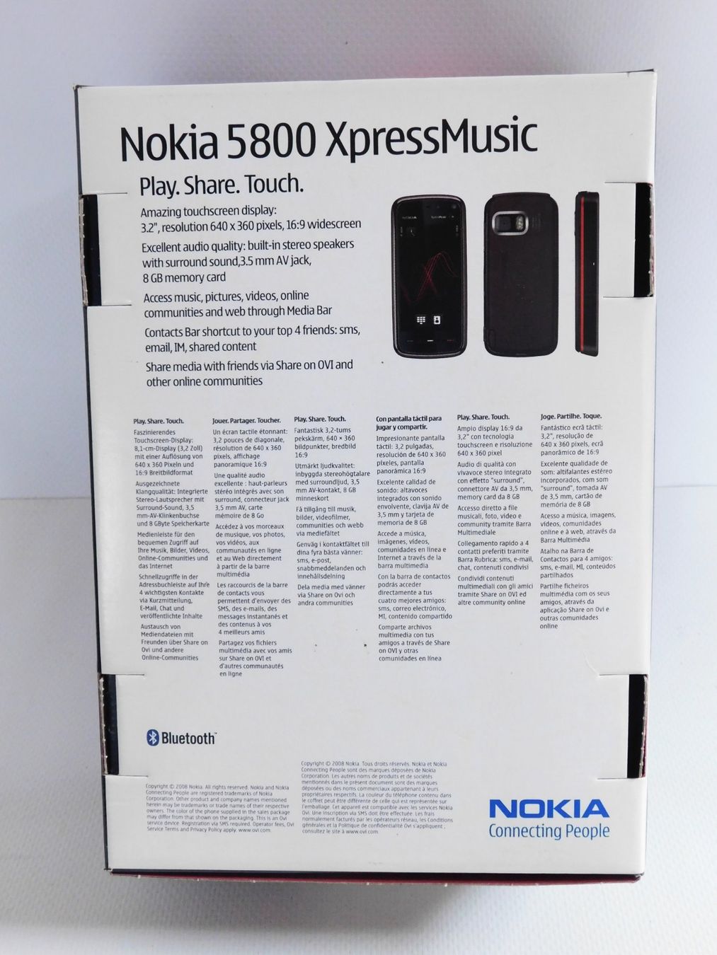 Nokia Telefoni cellulari / Smartphones: Nokia 5800 XpressMusic back 2008er – Usato da Emmenbrücke venduto da Ulisse-22 6