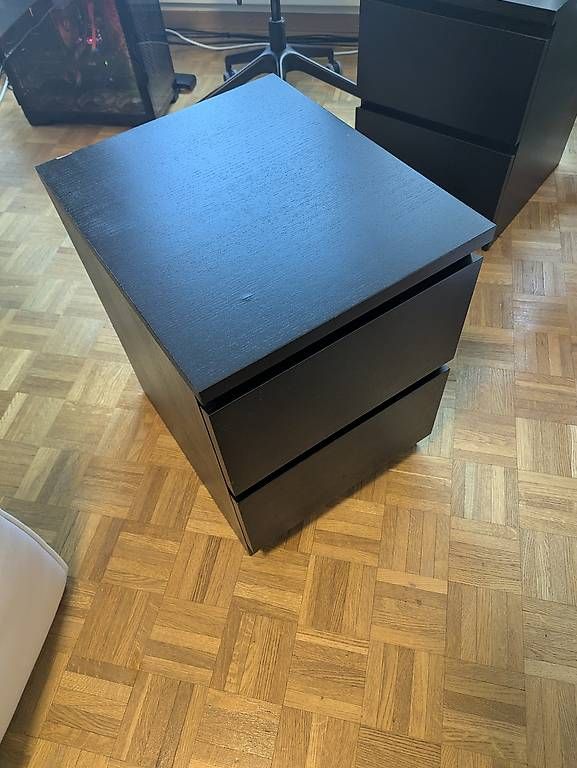 Commodes: IKEA Malm Kommode Schwarz – D'occasion à Zürich par Norman0406 1