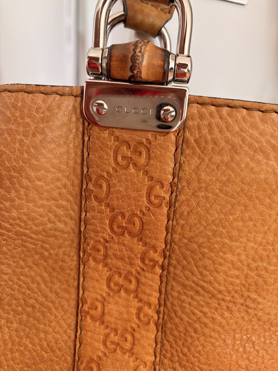 Gucci Borse da donna: Handbag original Gucci leather brown – Usato da Langnau am Albis venduto da Bodossekretaer 5