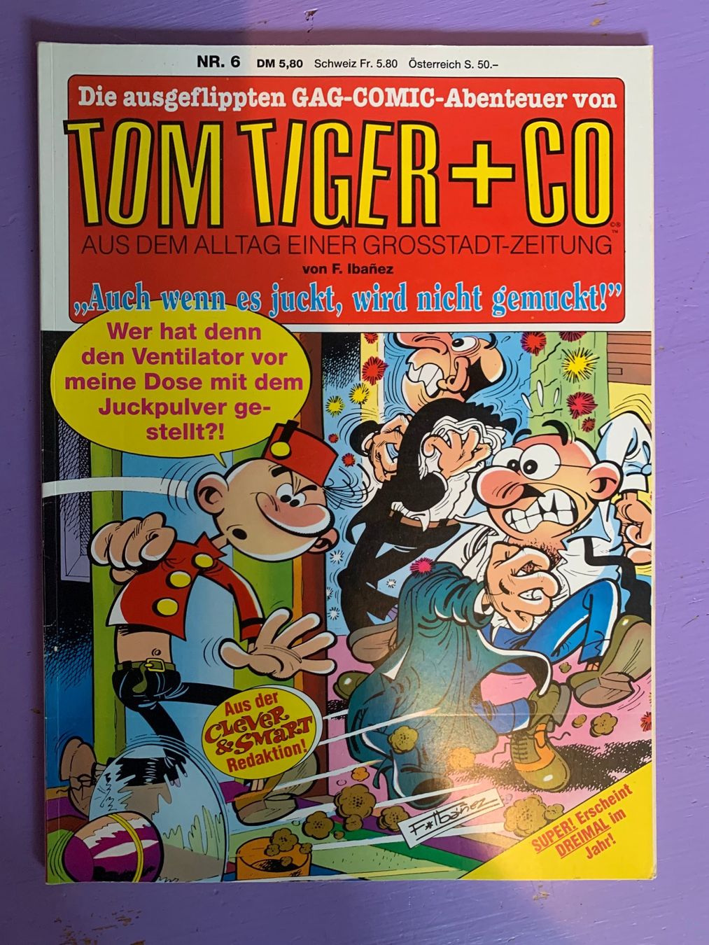 Fumetti: Tom Tiger #6 – Usato da Hüntwangen venduto da PapaBob