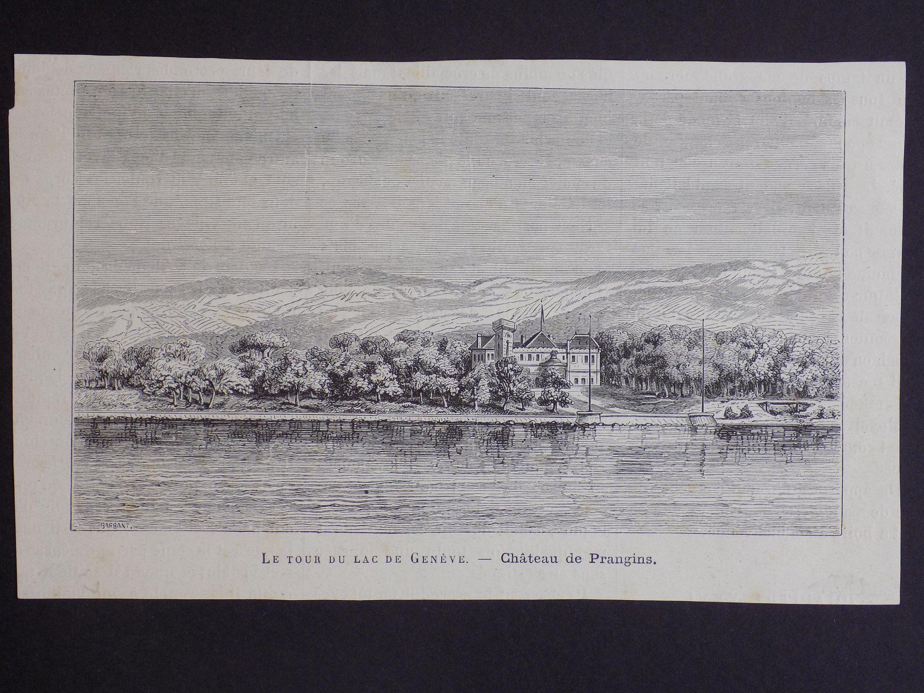 Stiche: Château de Prangis – Gebraucht aus Risch von Rischli15