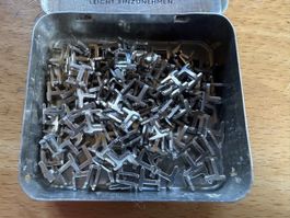 120 BUCO Schienennägel Drei-Ender für äussere Schiene Spur 0