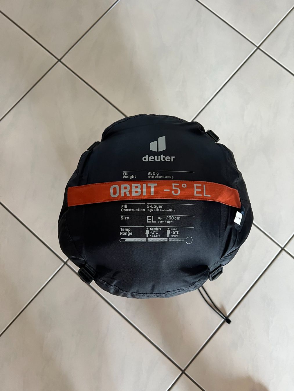 Deuter Schlafsäcke: Deuter Orbit -5° Kunstfaserschlafsack – Gebraucht aus Horn von timosidler 2