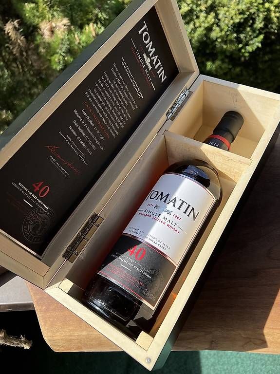Tomatin Bevande alcoliche: Tomatin Scotch Whisky 1967 42.9%vol. – Nuovo e nell'imballaggio originale da Luterbach venduto da waedu67 3