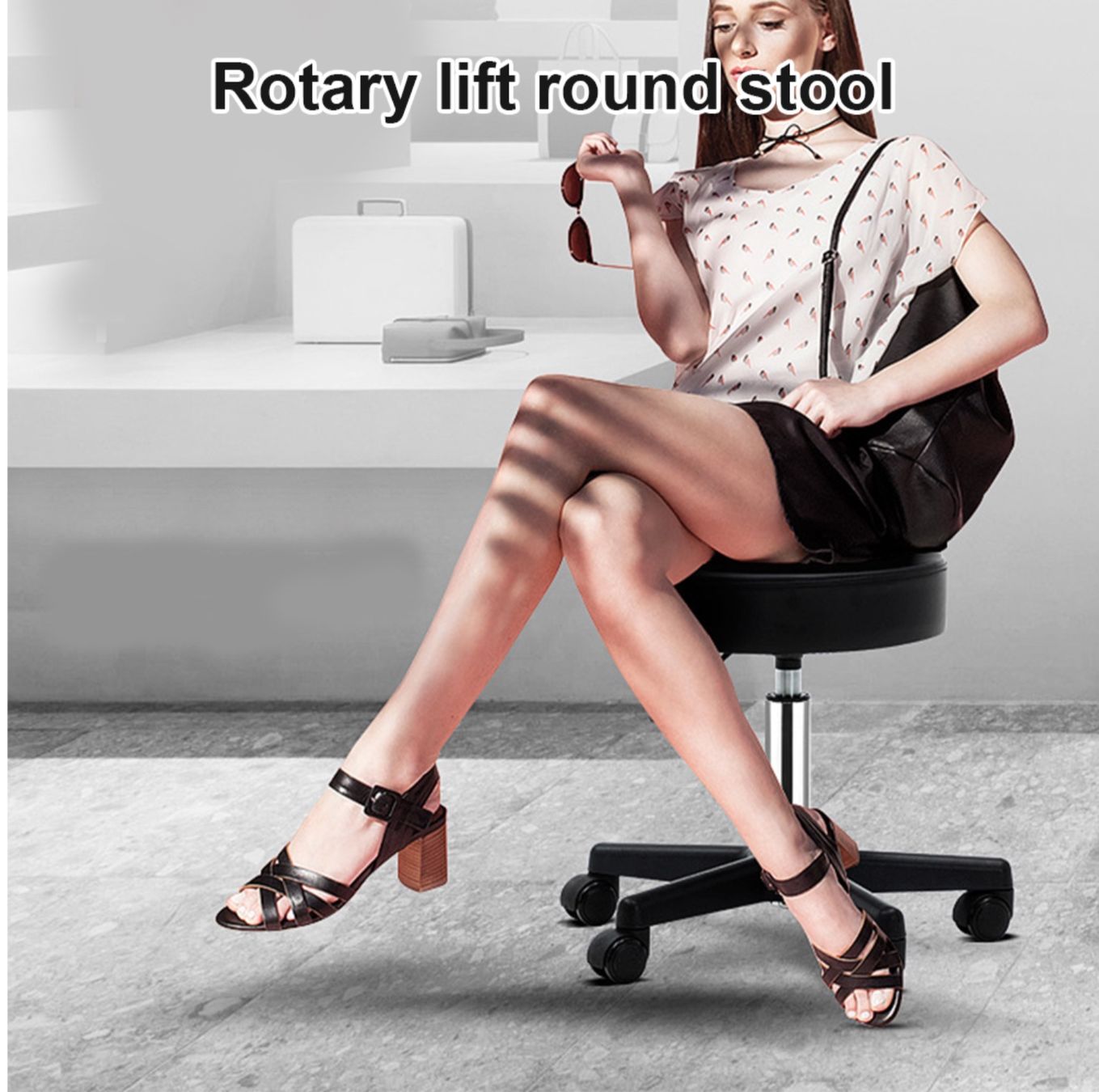 Sgabelli: Rollhocker Arbeitshocker Hocker Drehhocker Kosmetikhocker – Nuovo e nell'imballaggio originale da Bülach venduto da StoreInShop.com 1