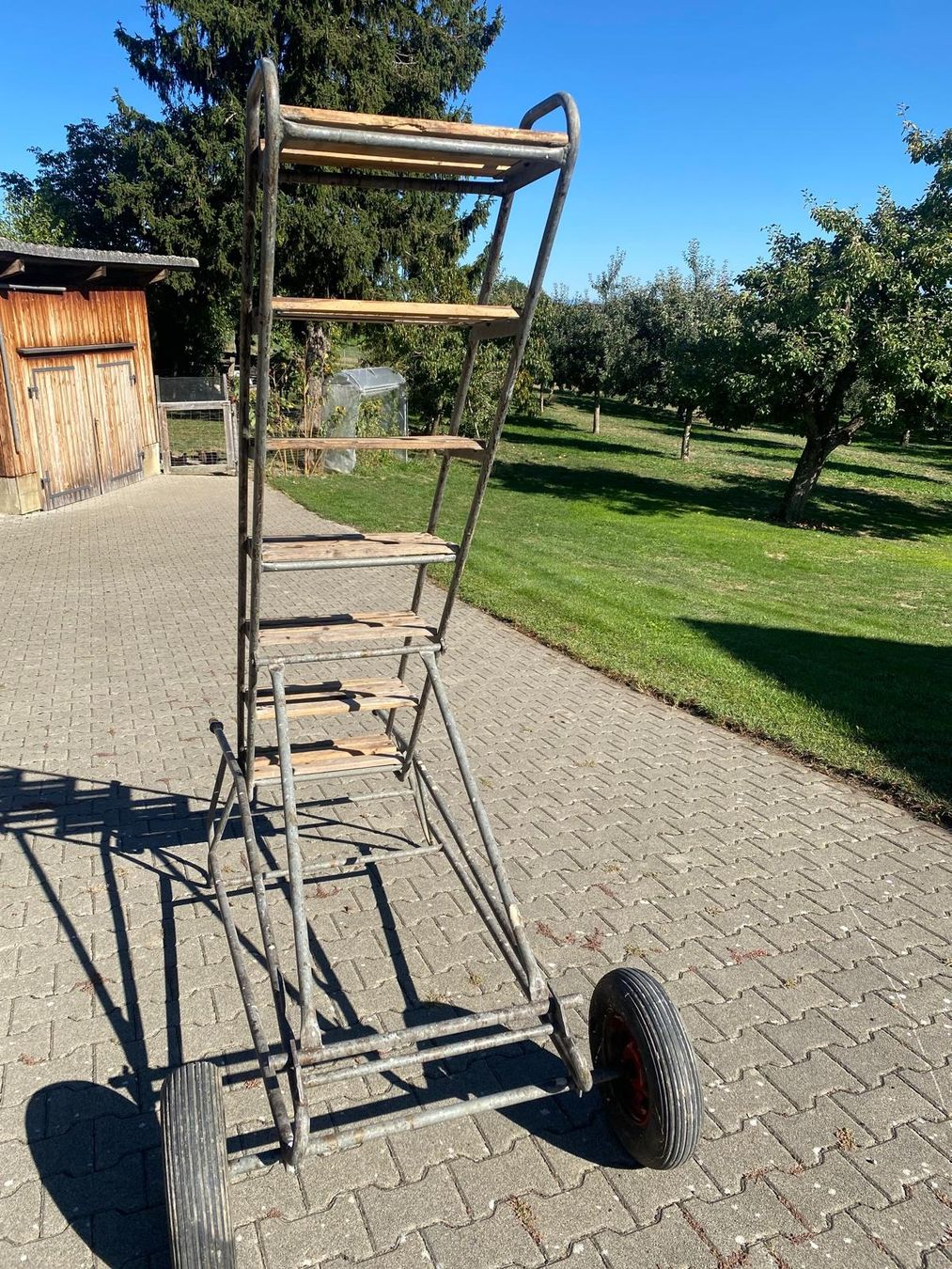 Leitern: fahrbare 2m Treppe/Leiter – Gebraucht aus Hefenhofen von Chilli_Johny 5