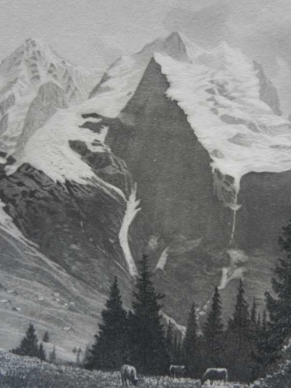 Gravures: Jungfrau Berner Oberland – D'occasion à Risch par Rischli15 4