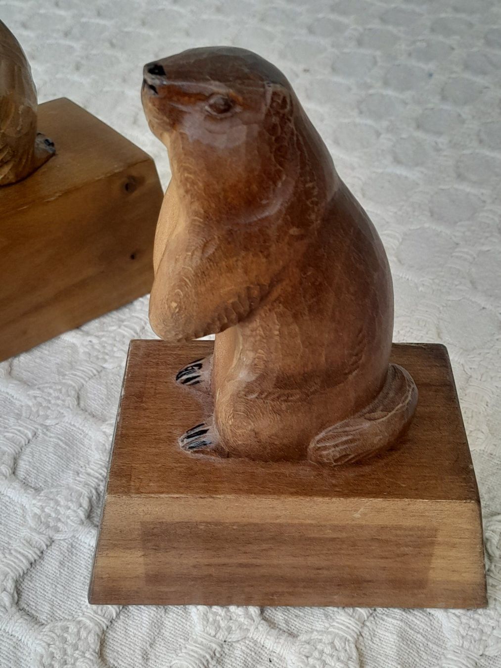 Sculptures & Statues: Brienzer Bär/Fahnenschwinger u Murmeltier – D'occasion à Thun par Treff.....e 5