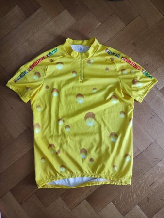 Maillot et cuissard de vélo fromage (XXL)