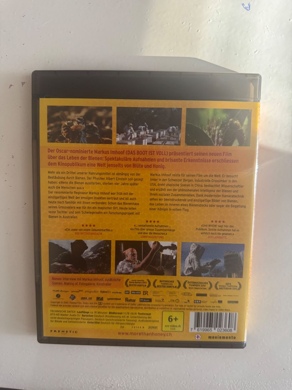 Tutti i DVDs: MORE THAN HONEY. (BLU-RAY) – Usato da Basel venduto da san_2qlq 1