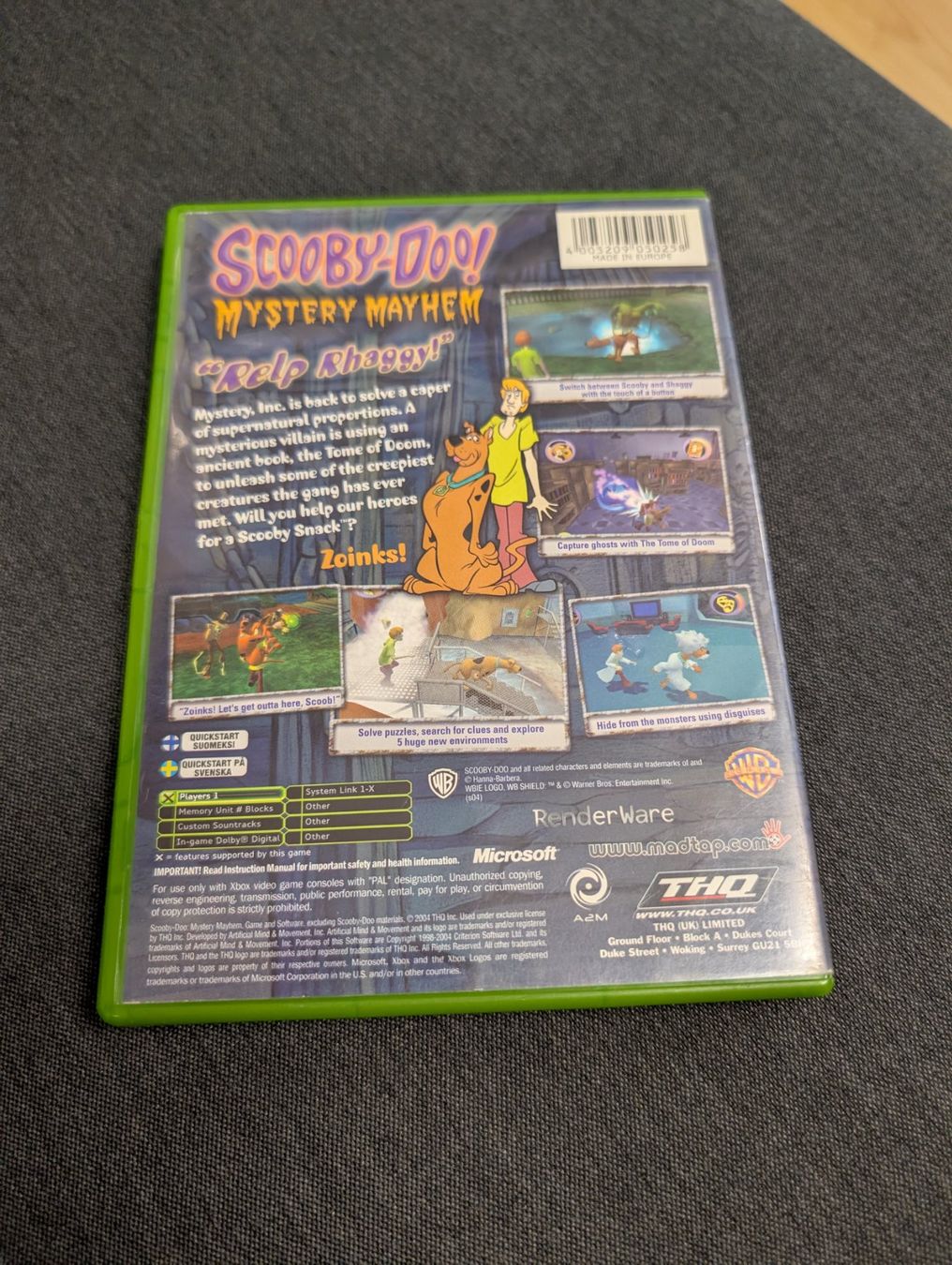 Giochi: Scooby Doo mystery mayhem Microsoft xbox – Usato da Giubiasco venduto da Ticinerd 1