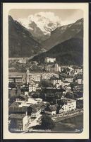 Interlaken, Gesamtansicht mit Gebirgspan