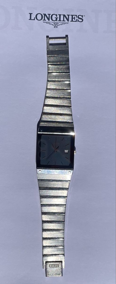 Rado Orologi: Rado Herrenuhr Quadratisch  – Usato da Basel venduto da Probono 3