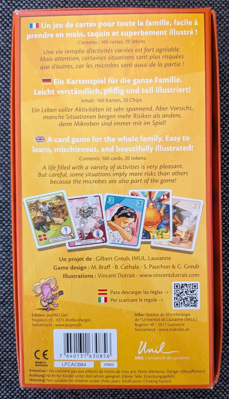 Giochi: MYKROBS Kartenspiel – Nuovo (secondo la descrizione) da Illnau venduto da DuffyB 1