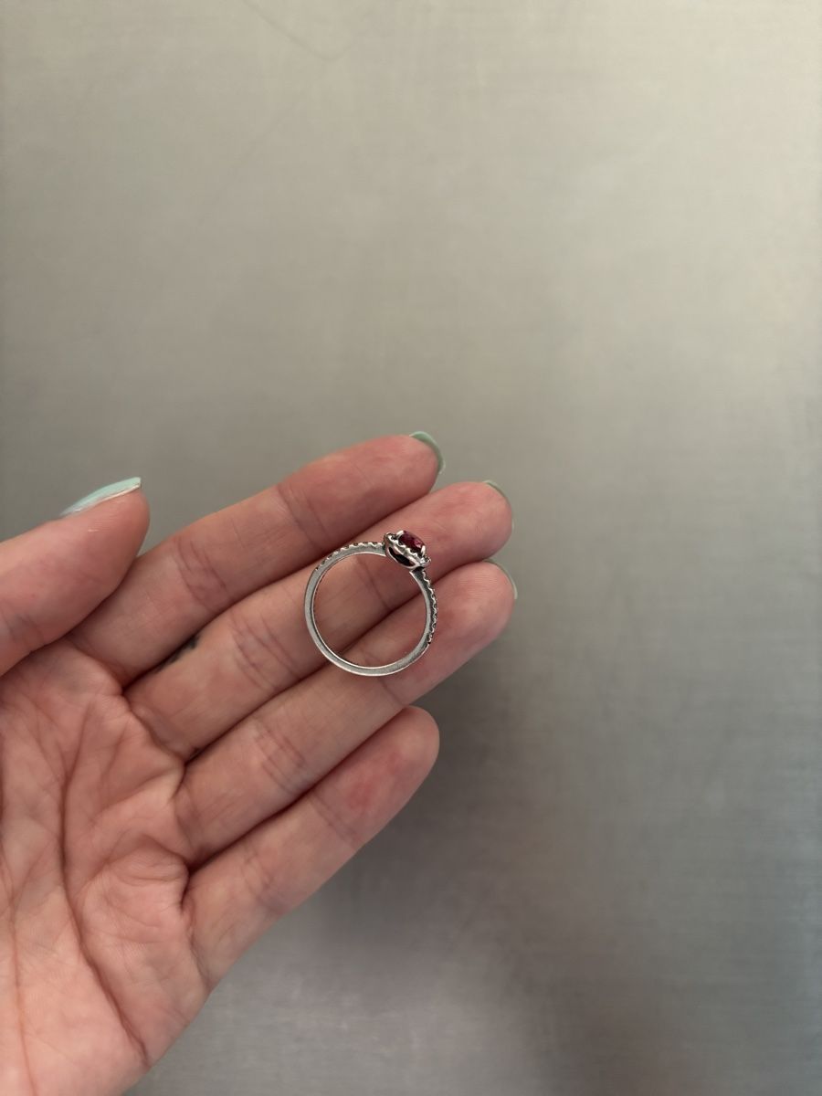 Pandora Ringe: Roter Herz Ring Pandora  – Gebraucht aus Horgen von stu_cjc8 2
