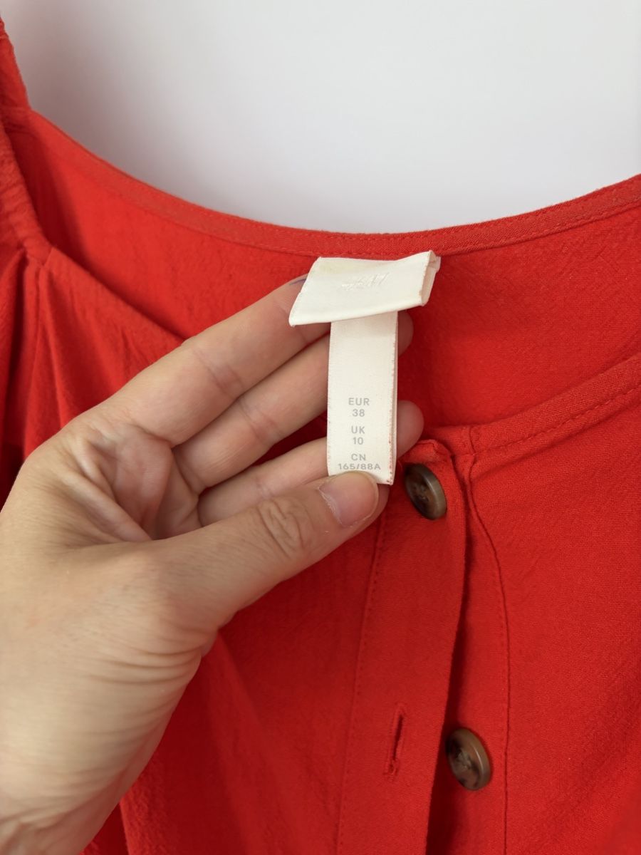 H&M Vestiti: Kleid rot Grösse M, Baumwolle – Usato da Zürich venduto da Ambrette9 2