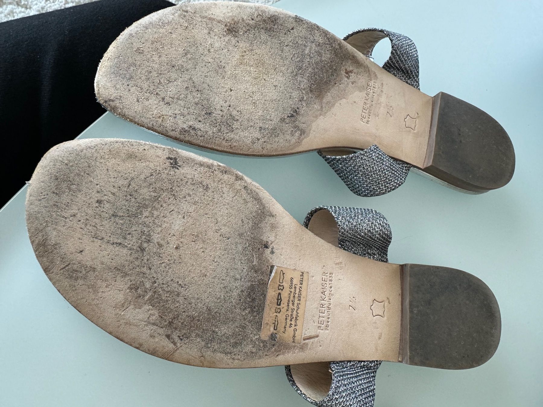 Scarpe da donna: PETER KAISER Sandale Gr41 Silber (7,5) – Usato da Zuerich venduto da Moochie 3