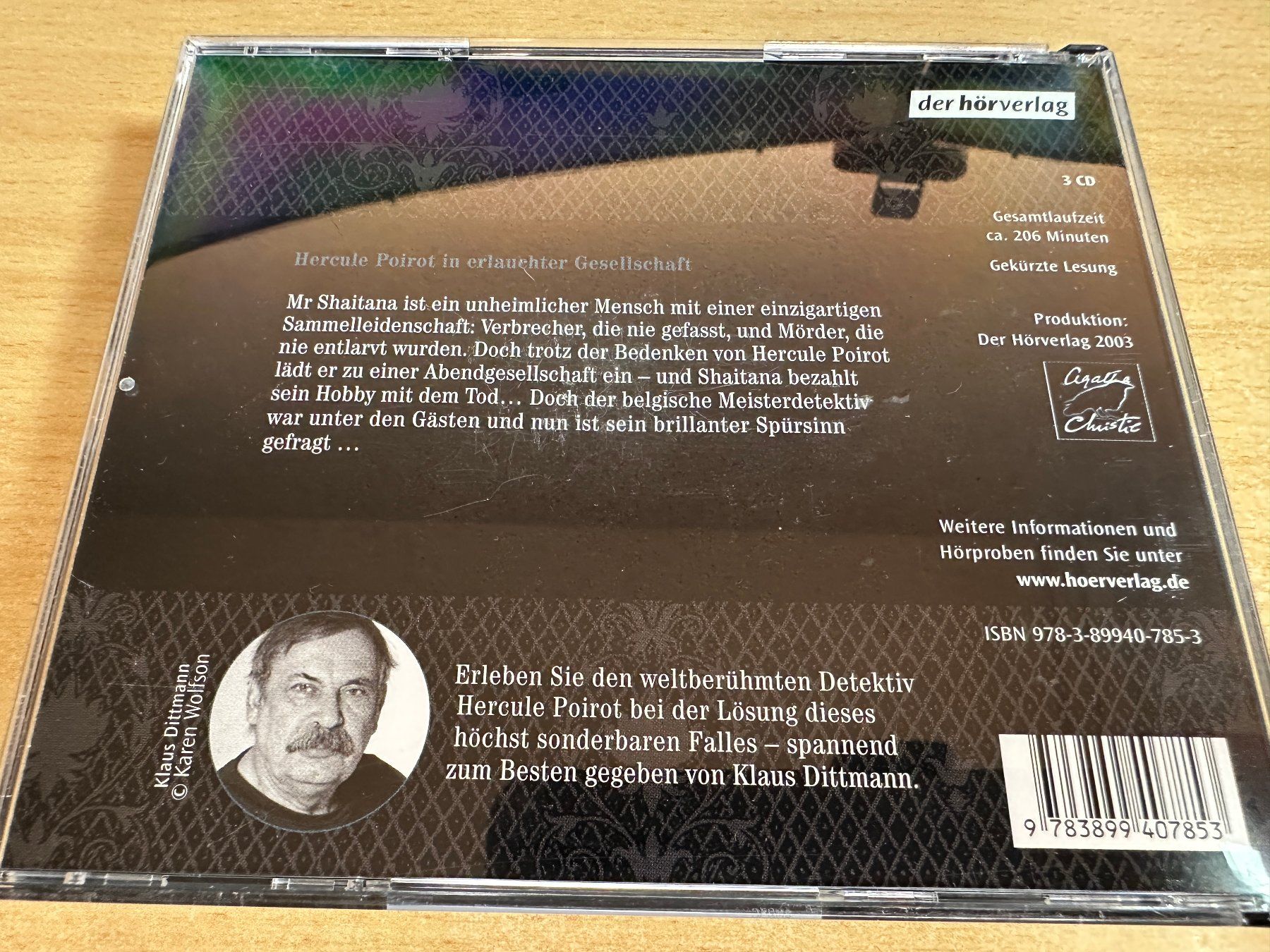 Hörbücher: Agatha Christie - Mit offenen Karten - 3 CD – Gebraucht aus Rikon im Tösstal von Alpenmutz 1