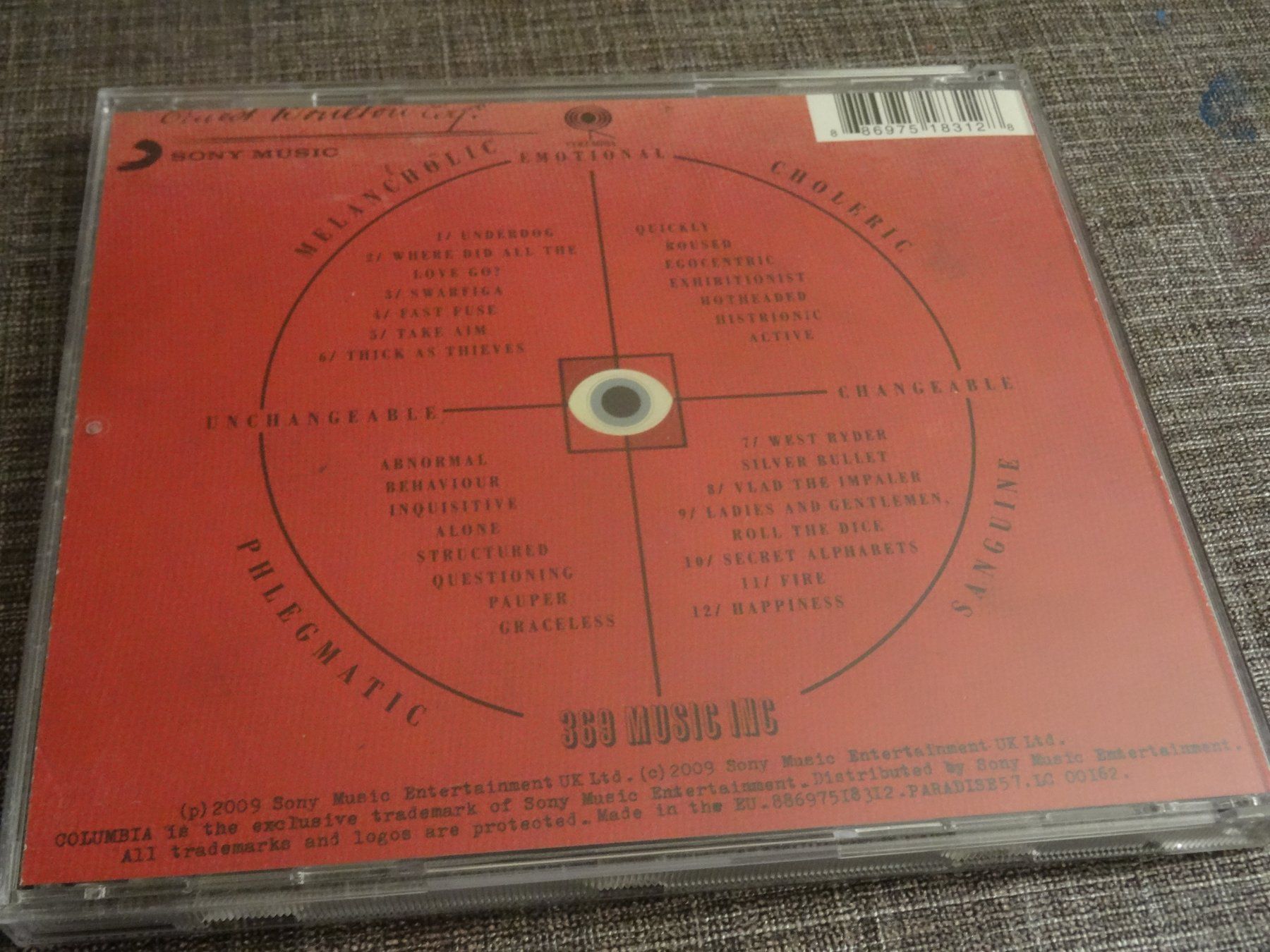 CD: Kasabian - West Ryder Pauper Lunatic Asylum CD – Usato da Olten venduto da Disc-Ausverkauf 1