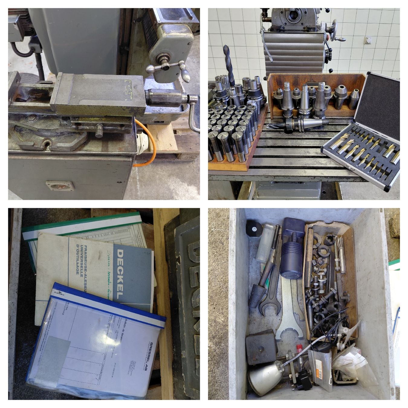 Tutte le macchine: Deckel FP2 Fräsmaschine – Usato da Schüpfen venduto da Marathon013 6