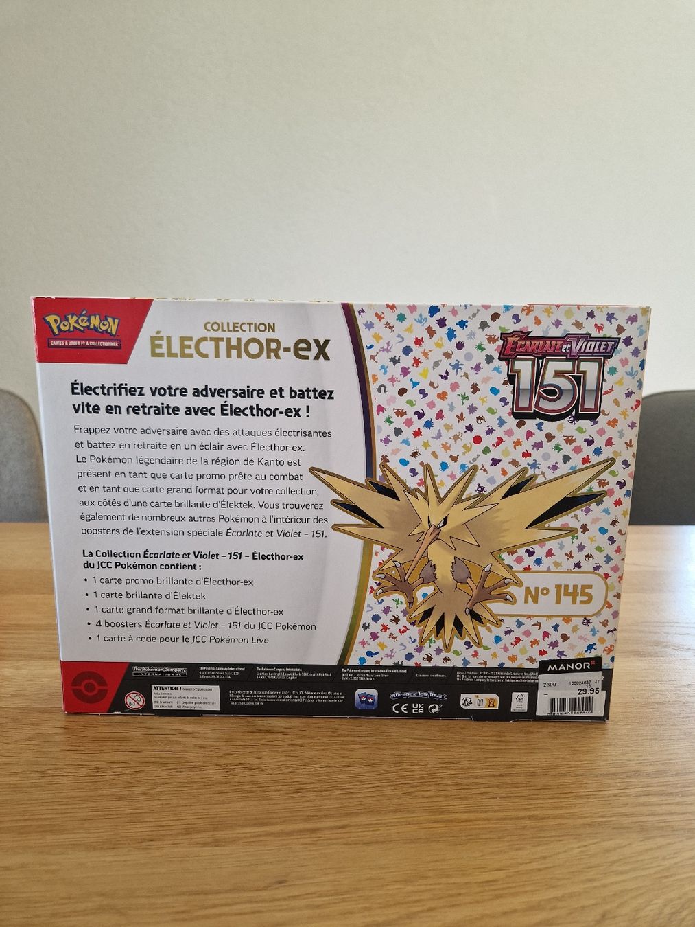Pokémon Carte collezionabili: Pokemon Écarlate Violet 151 -Coffrets FR – Nuovo e nell'imballaggio originale da Develier venduto da Amatori89 2