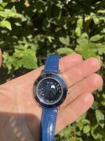 Swarovski Ladies' Watch -  Blue Leather Neu batt baterrie