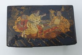 Antike asiatische Holzschatulle China ? Japan ?