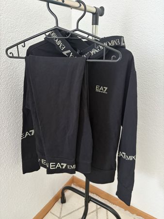 Trainingsanzug EA7 Emporio Armani schwarz Grösse xs