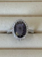 Luxus Elegante Solitär gr: 19:9 Ring Zirkonia Farbe:
