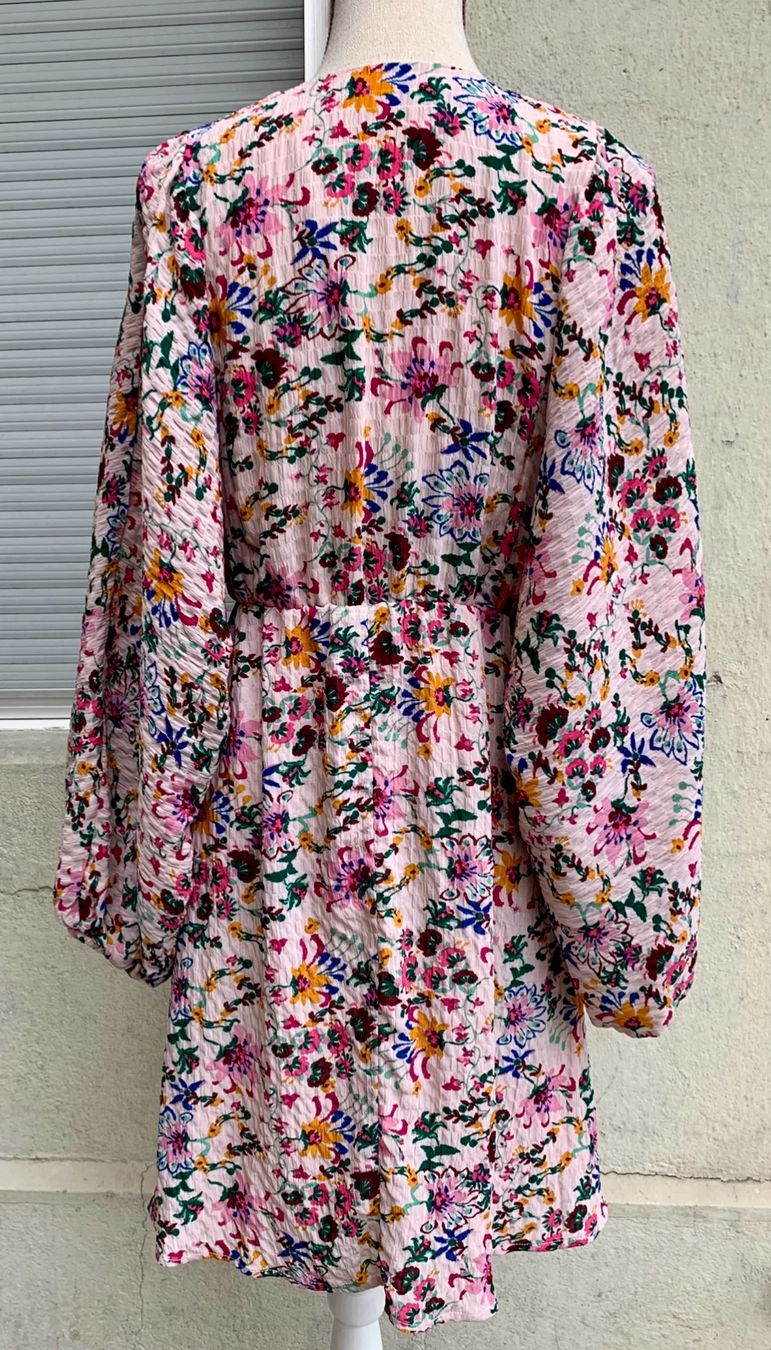 Promod Kleider: Superbe robe à fleurs PROMOD manches oversize amples t.M – Neu (gemäss Beschreibung) aus Martigny von only__you 2