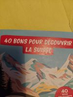 2 Carnet 80 bons rabais 30 à 50 % activités en été en Suisse