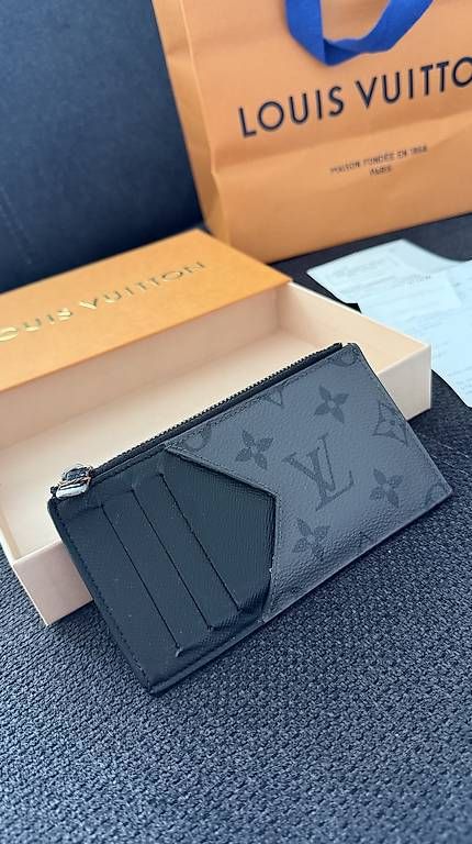 Louis Vuitton Portafogli: Louis Vuitton Kartenetui Zipper Monogram Eclipse & Zubehör – Usato da turbenthal venduto da spongi13
