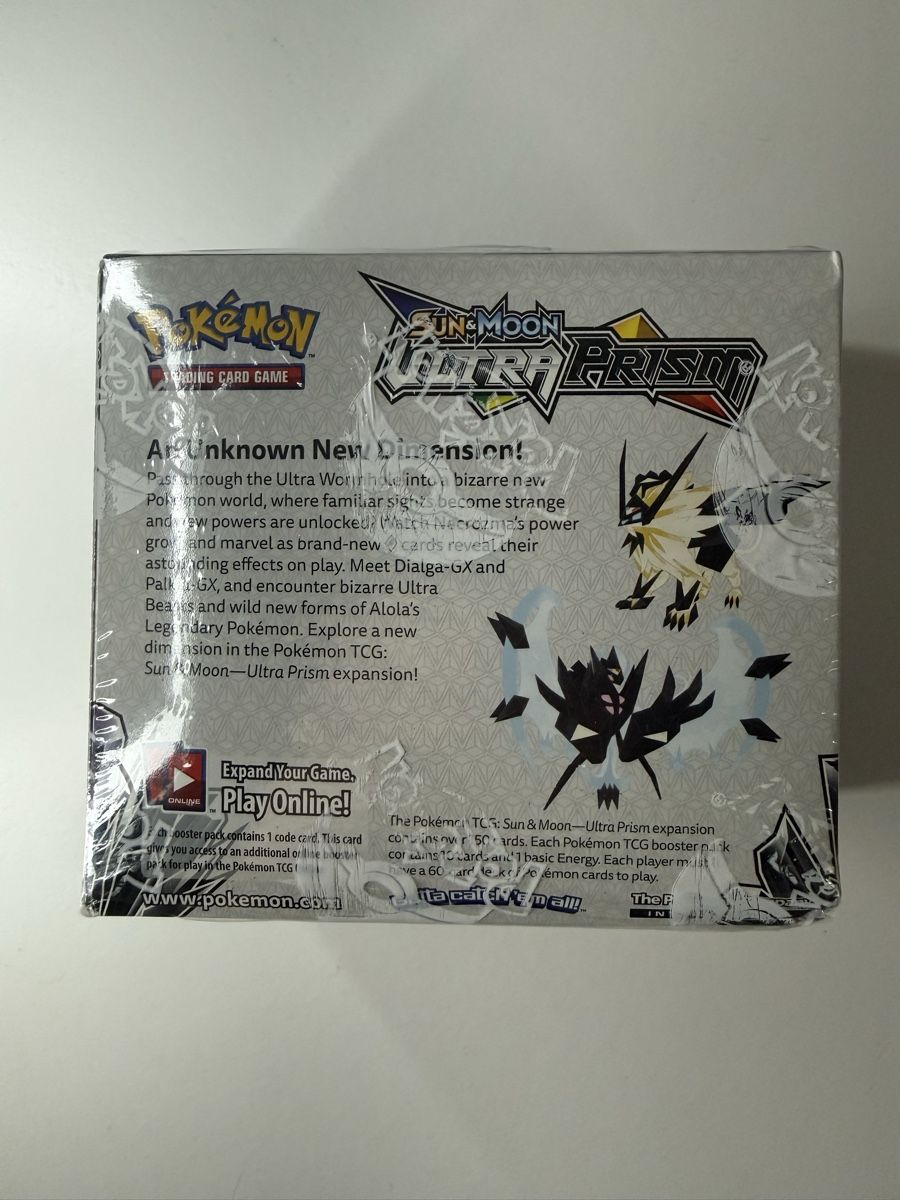 Pokémon Carte collezionabili: Ultra Prism Display SEALED – Usato da Chur venduto da Nandoran 1