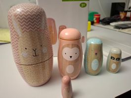 Verbaudet Stapeltiere aus Holz