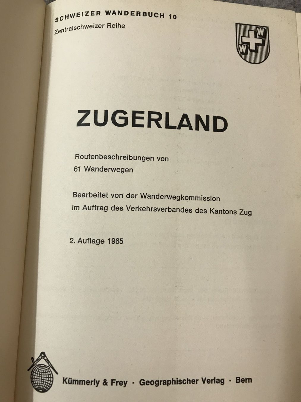 Libri: Buch- Wanderland ZUGERLAND – Usato da Guntershausen venduto da Gloominati 1
