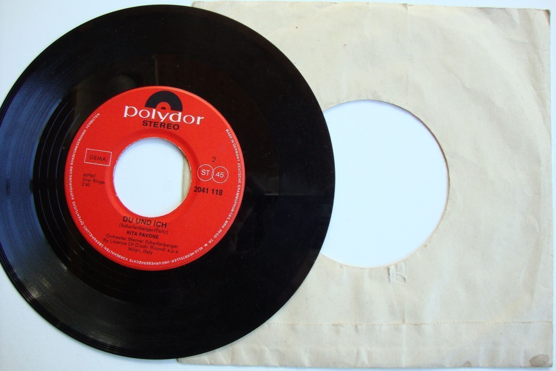 Schallplatten: RITA PAVONE - ALLES KAPUTT – Gebraucht aus Bern von Uli_10_11 1