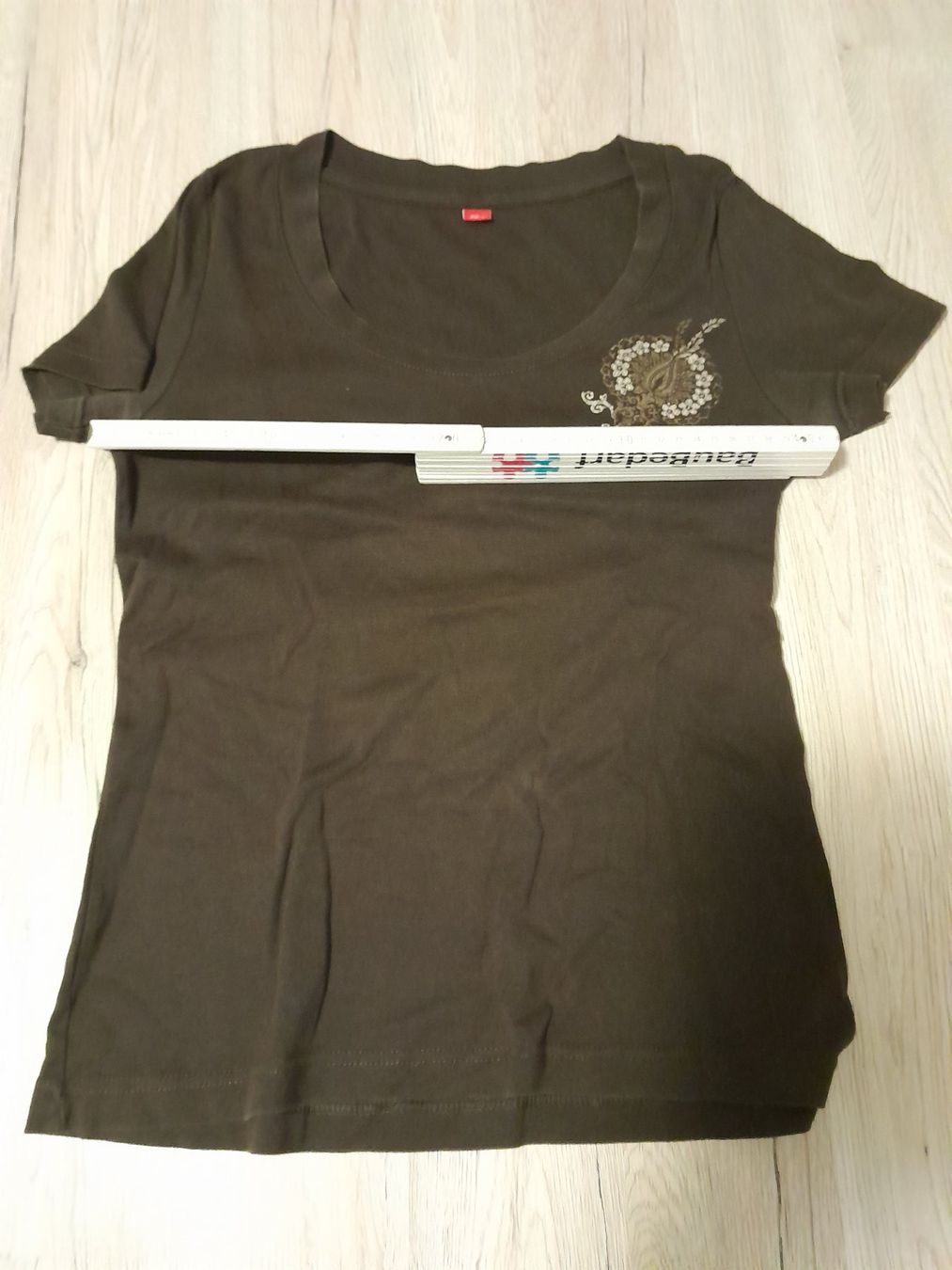 S.Oliver T-shirt: S. Oliver Shirt in modischem Braun – Usato da Zürich venduto da Sustainability