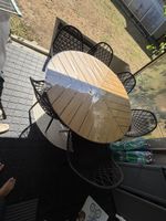 Gartentisch & 6 Stühle