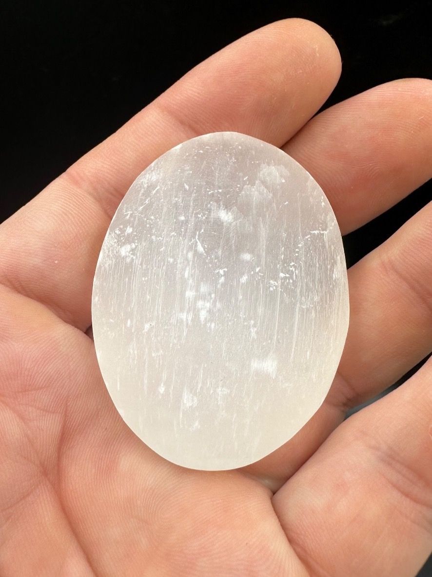 Minerali & Pietre curative: Selenit Handschmeichler Heilstein – Nuovo e nell'imballaggio originale da Männedorf venduto da Handschmeichler 2