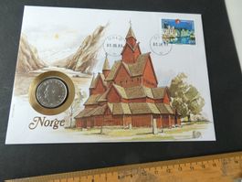 Norwegen 1983, Münzbrief