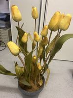 Künstliche Dekotulpen