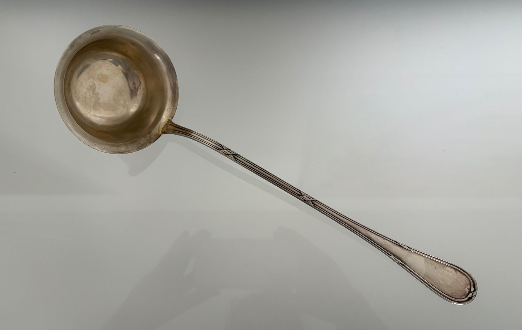 Cuillères: Suppenschöpflöffel, versilbert – D'occasion à Luzern par Lampion