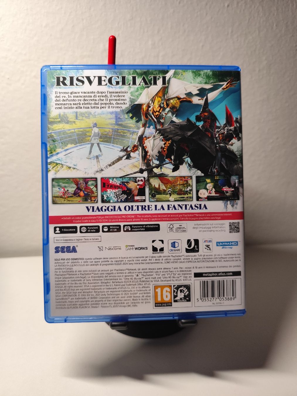 Jeux: Metaphor: ReFantazio PS5  – D'occasion à S. Vittore par GamesAndCards95 1