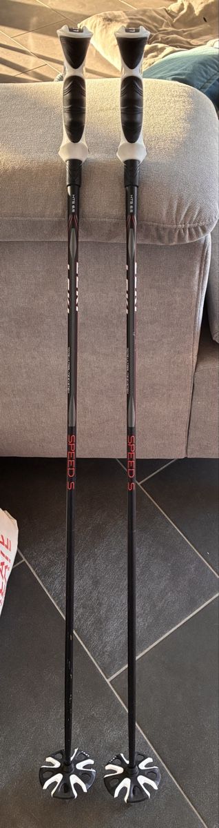 Leki Bastoncini da sci: Bâtons de ski Leki 115cm – Usato da Cugy FR venduto da gre_mqy7