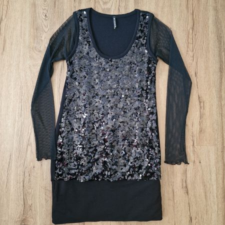 Pailletten Kleid Gr. S