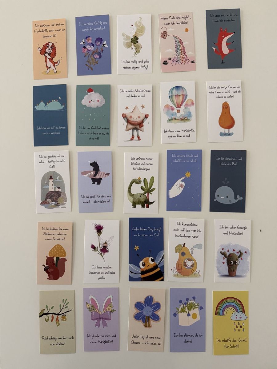 Cartoline: Affirmationskarten – Nuovo (secondo la descrizione) da Solothurn venduto da Vintage87