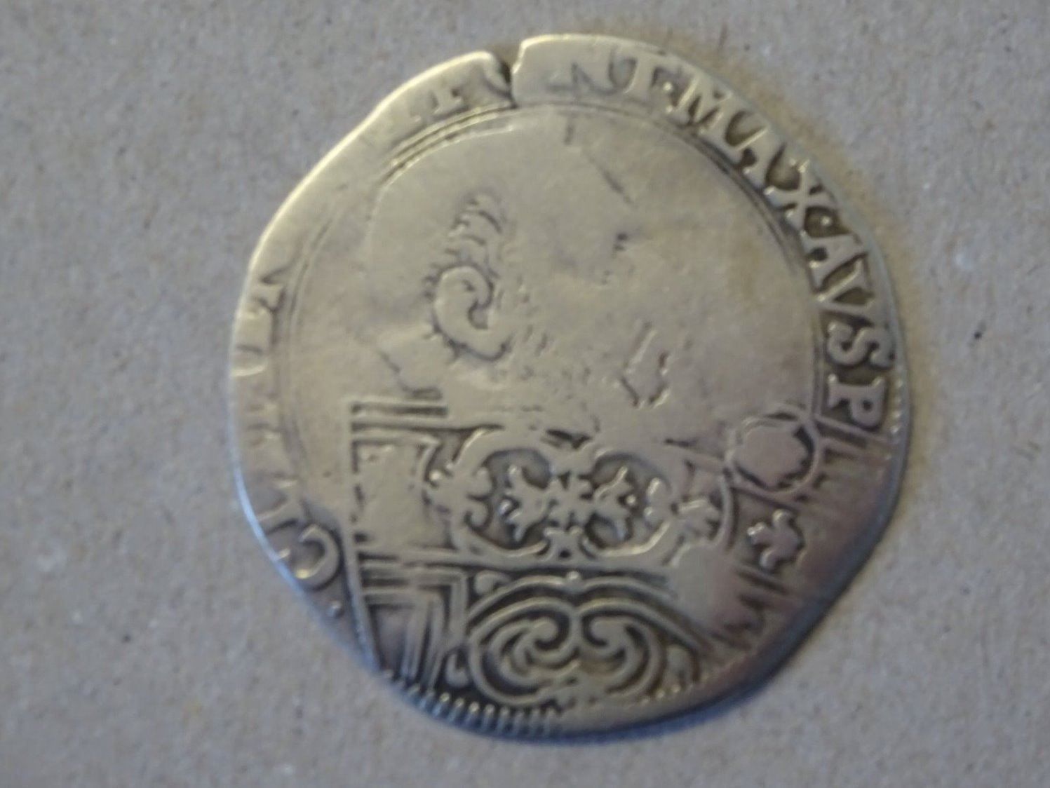 Alle Münzen: Silbertaler Reliquie - Papst Clemens VIII – Gebraucht aus Esslingen von eintagammeer 1