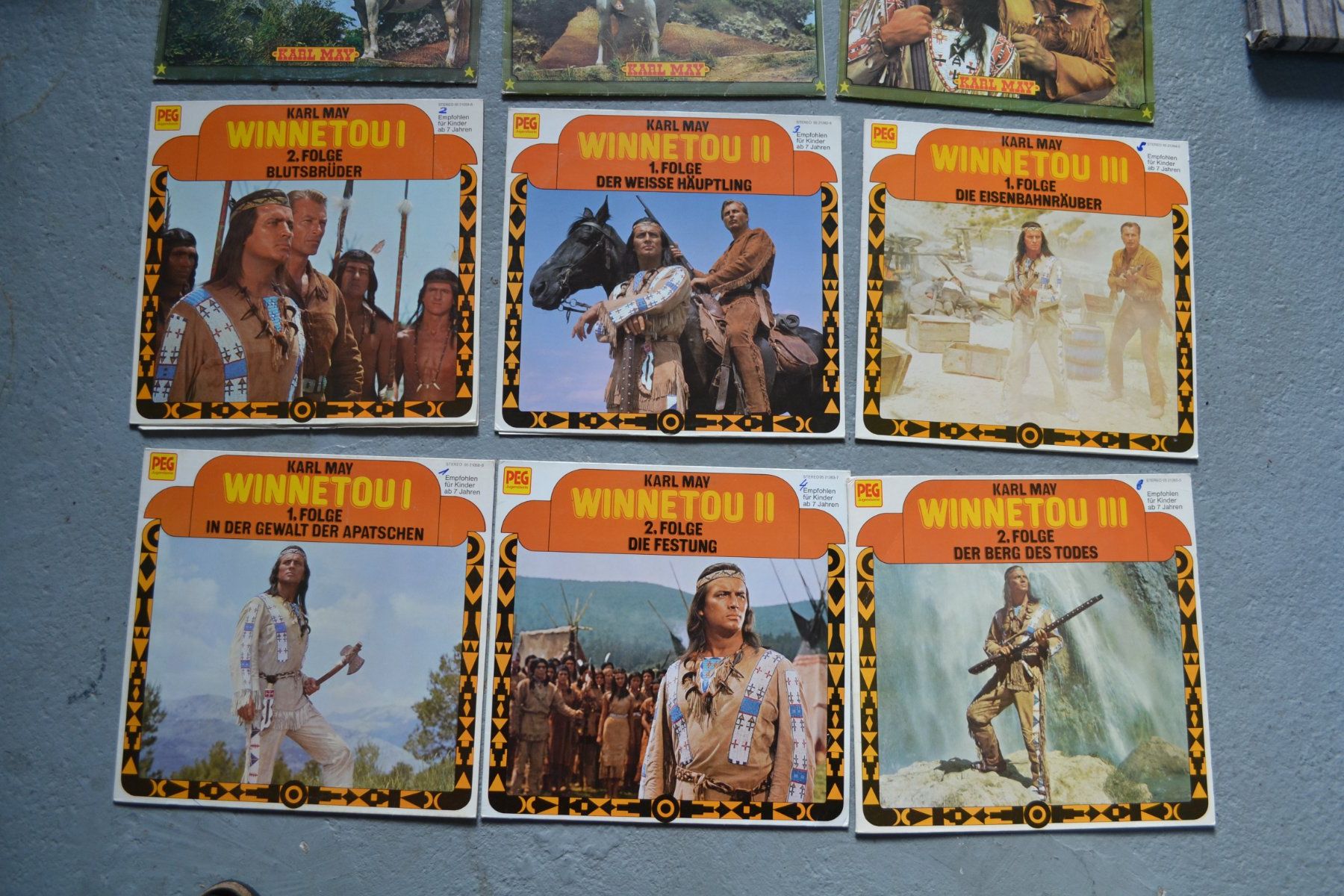 Dischi in vinile: LP Winnetou 10 Stück – Usato da Beinwil am See venduto da kajak55 2