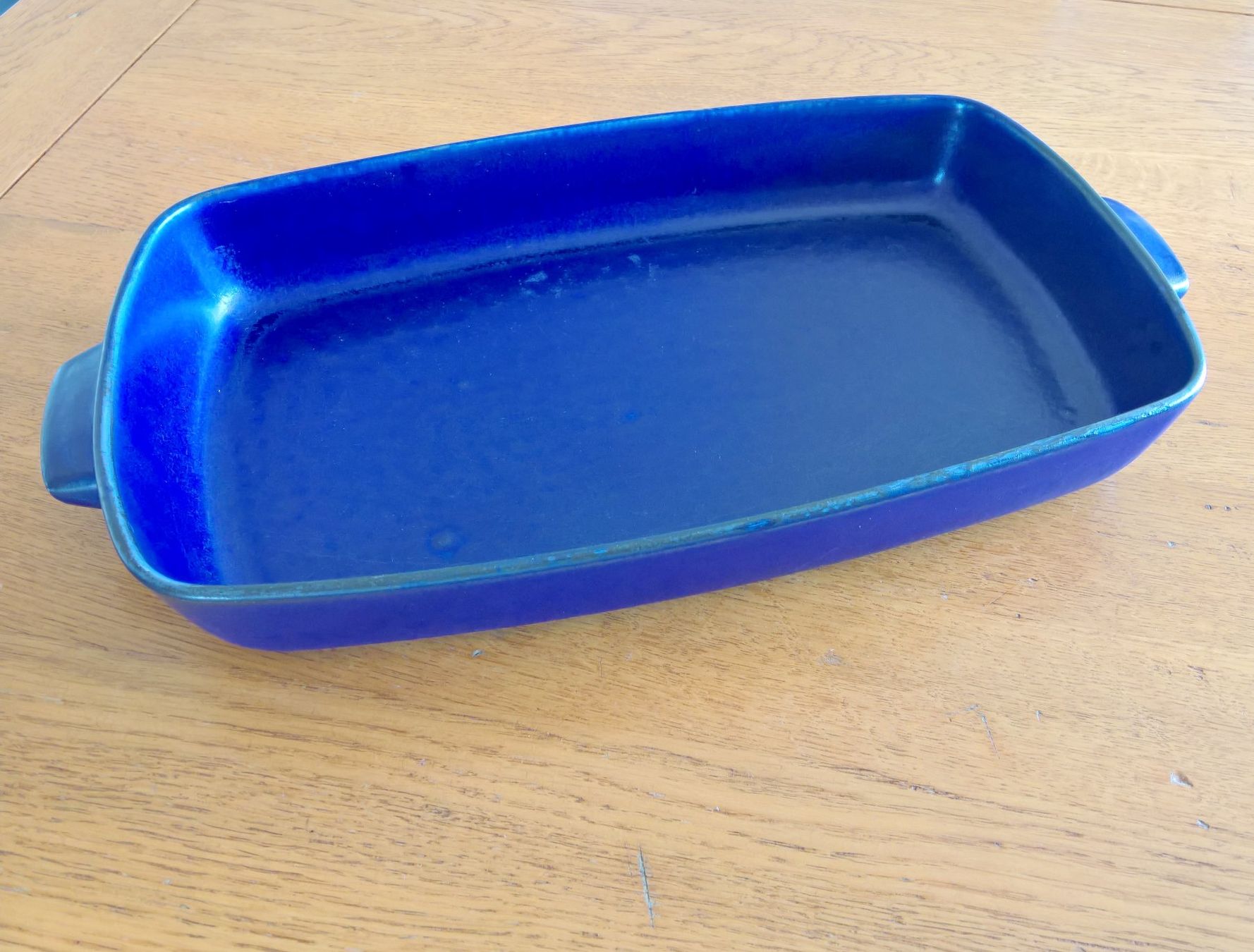Ocean Ciotole: Langenthal Blue Ocean grosse Gratinform Feuerfeste Schale – Usato da Dietikon venduto da erdbeeren 3