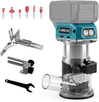 Oberfräse Makita 18V LXT Akku 800W Bürstenloser 5 MAX.30000